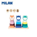 'ANIMAL TOWERS' stacking wooden educational toy - Image 2