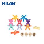 'ALIENS TOWERS' stacking figures, wooden educational toy - Image 2