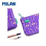 Small Flat Pencil Case – Copper III, Purple - Image 2