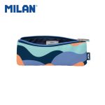 Small Flat Pencil Case – The Fun Series, Blue - Image 2